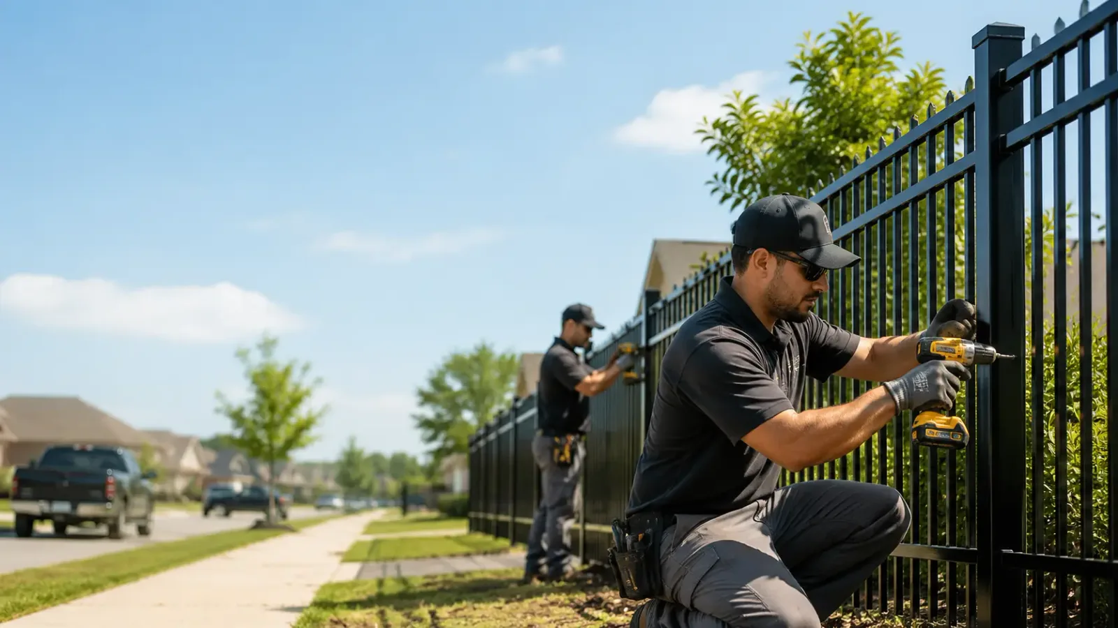 Metal Fence Installation in Aberdeen, MD